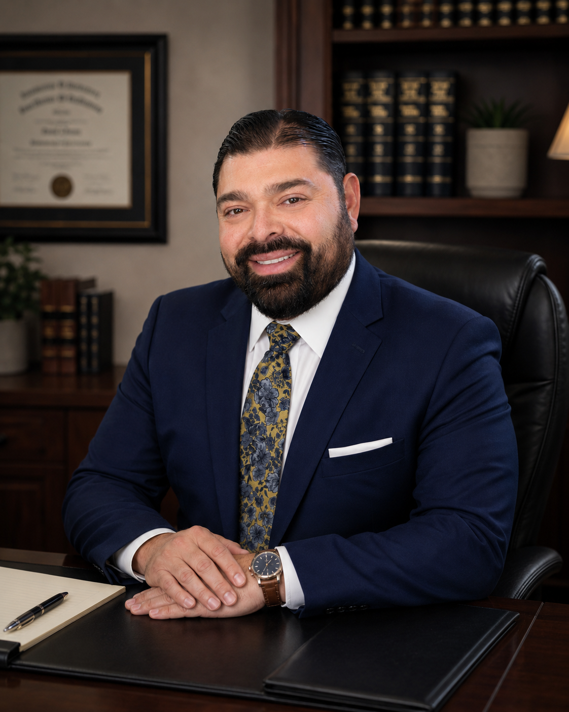 Attorney Steven Reyes portrait